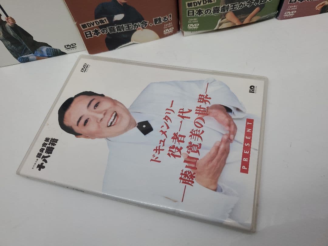 松竹新喜劇　藤山寛美 十八番箱 壱〜六巻6枚組全セットDVD-BOX