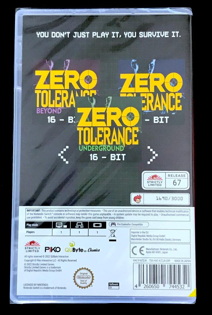 Zero Tolerance Collection Switch 新品未開封