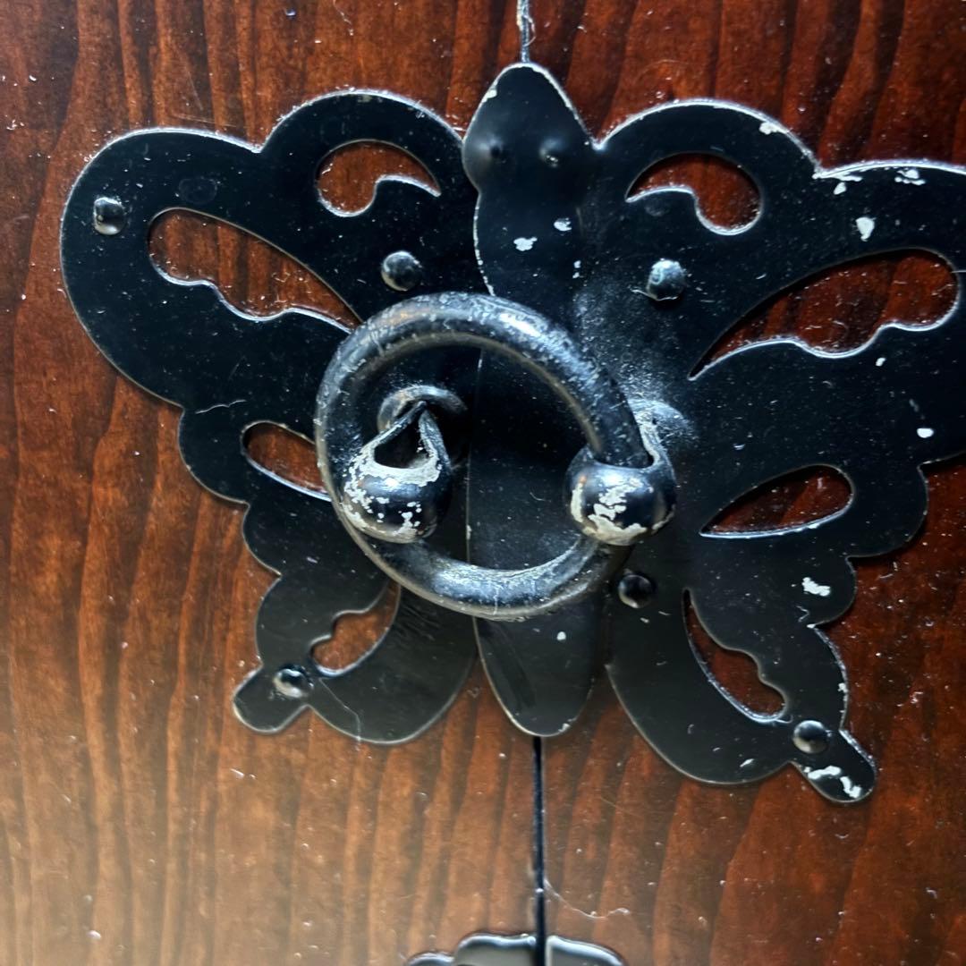 リュウ　ジン様用アンティーク　李朝家具　八角箱　帽子入れ 収納箱　韓国美術