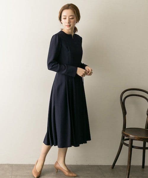 専用　CELFORD　バックサテンタックワンピース 　卒業式　卒園式　お受験