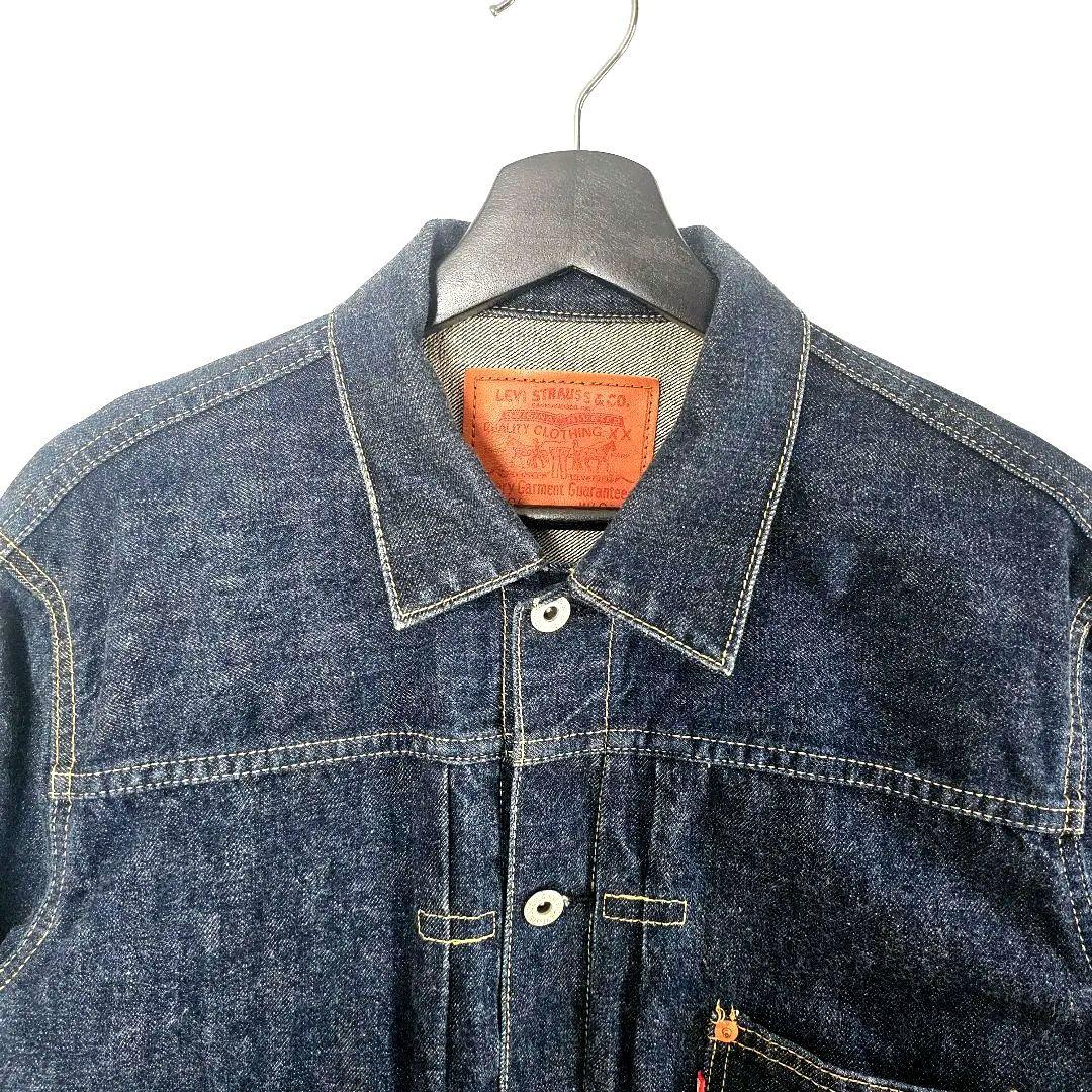 90'sリーバイス 71506XX 日本製 Gジャン 40濃紺 デニムジャケット