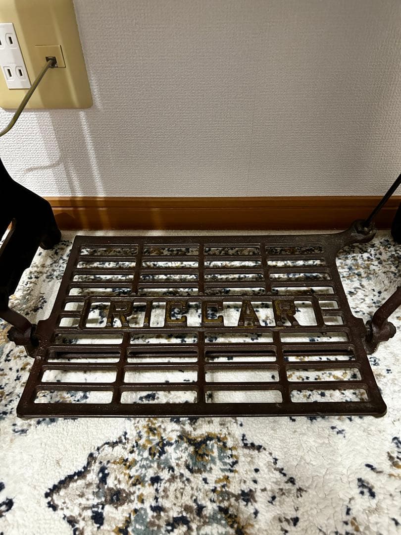 【chaaa】RICCAR ミシン台 アンティークテーブル