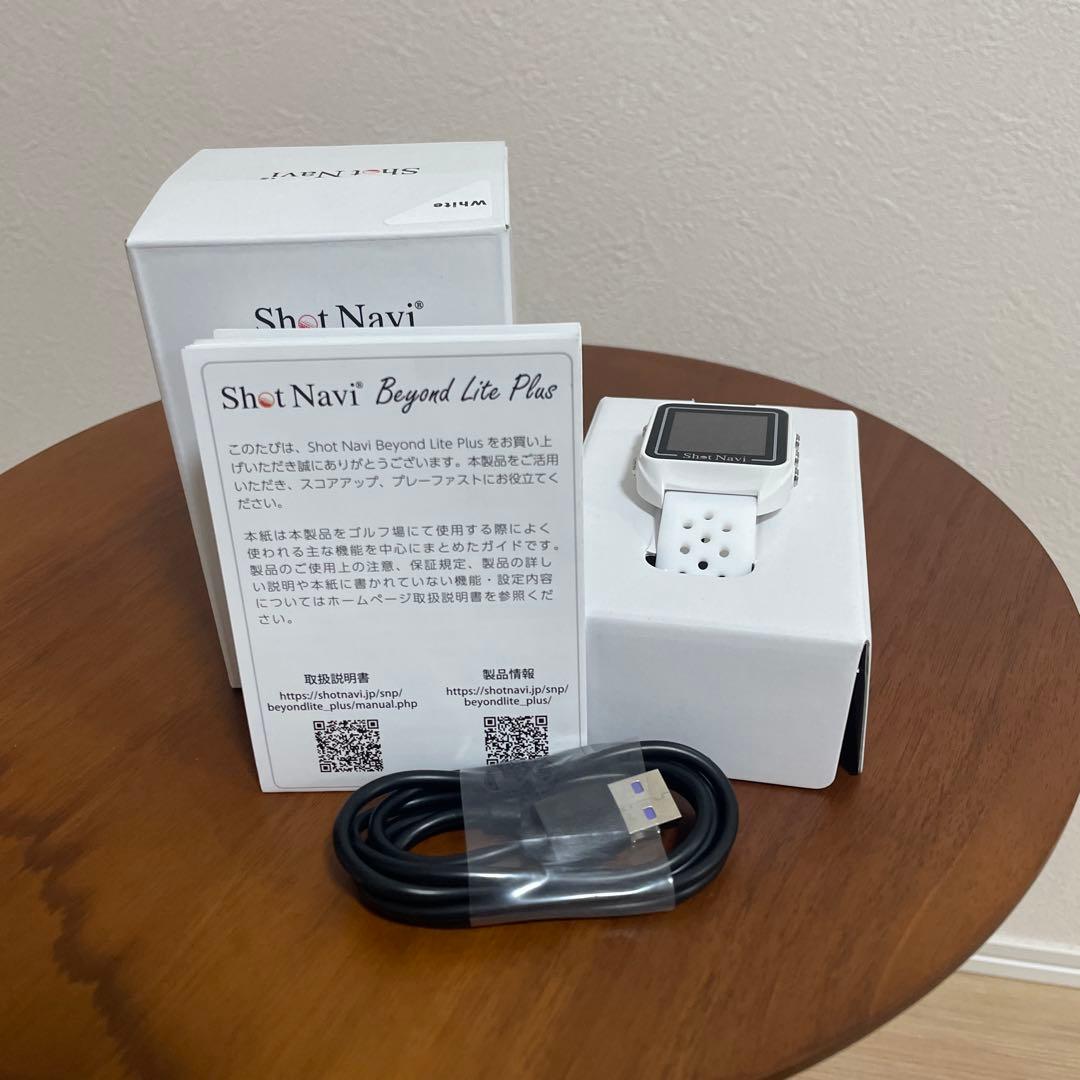 【新品】ShotNavi Beyond Lite Plus ホワイト