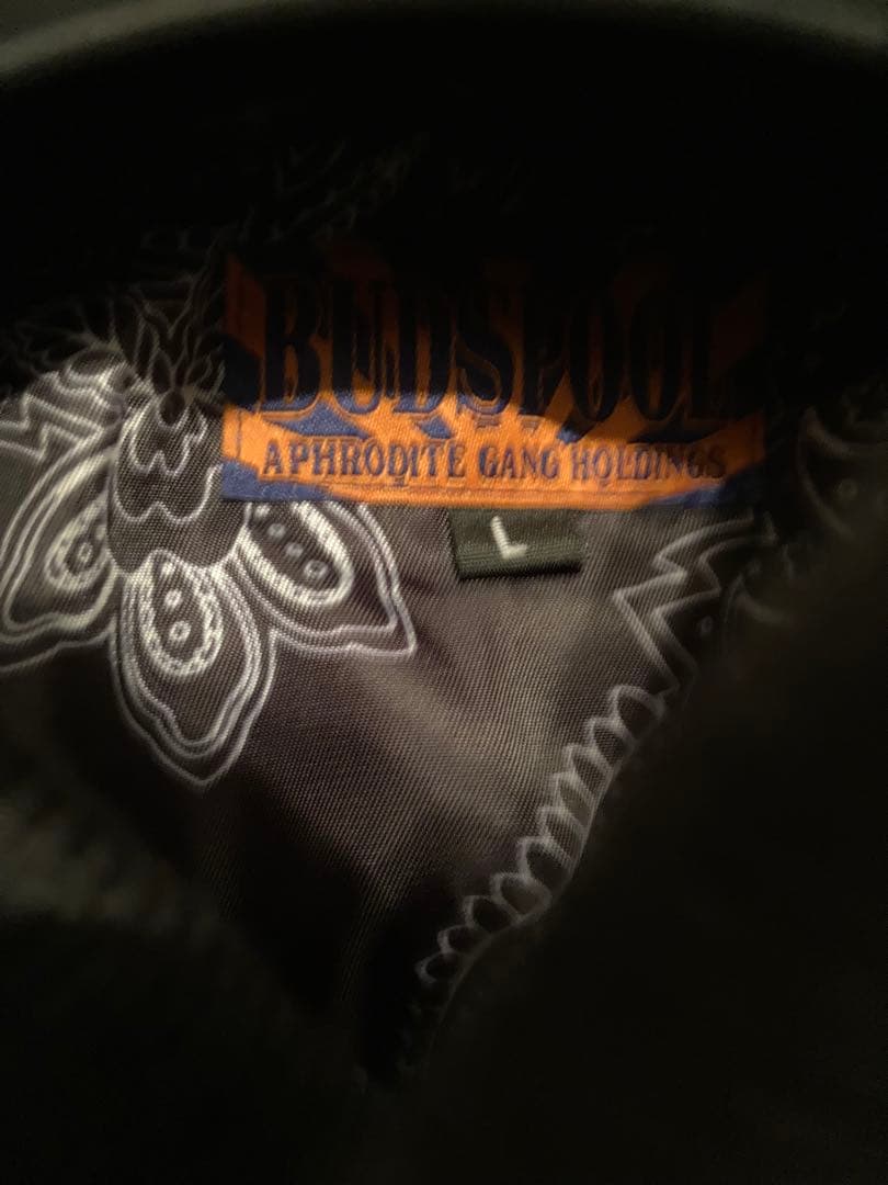 ブ*ル様 APHRODITE GANG LEATHER JACKET舐達麻bud