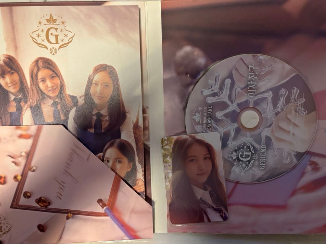 GFRIEND ヨチン FLAKE サイン入りCD トレカ付