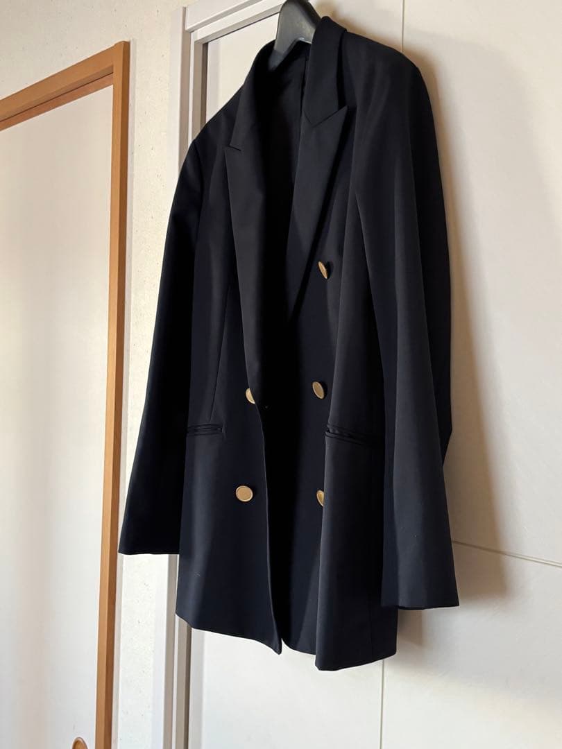 23区　紺ブレ　テーラードジャケット　金ボタン　セレモニー　ネイビー　40