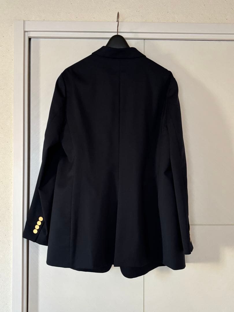 23区　紺ブレ　テーラードジャケット　金ボタン　セレモニー　ネイビー　40