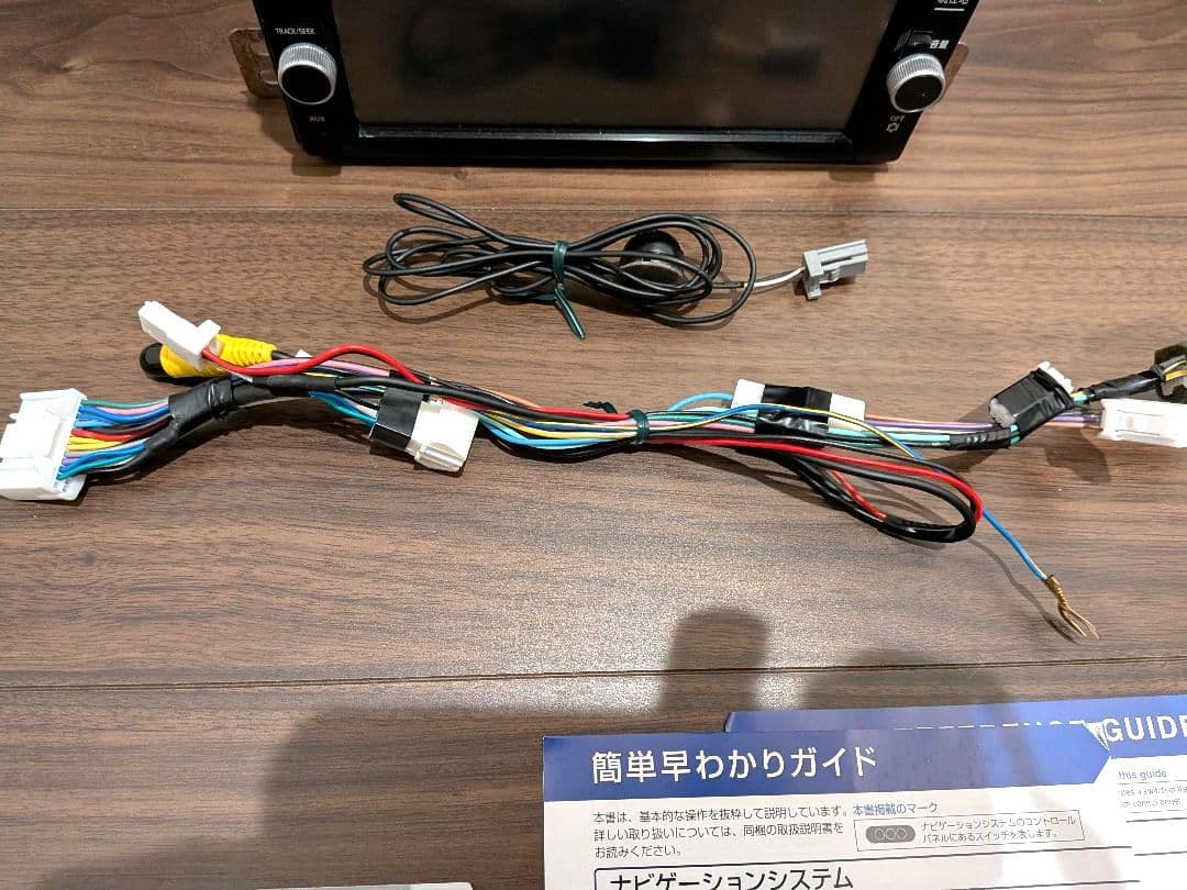 送料込ekカスタム B11w 三菱純正オプション7型ナビ MM318D-WIN