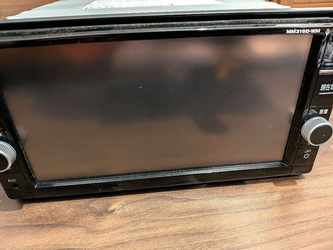 送料込ekカスタム B11w 三菱純正オプション7型ナビ MM318D-WIN