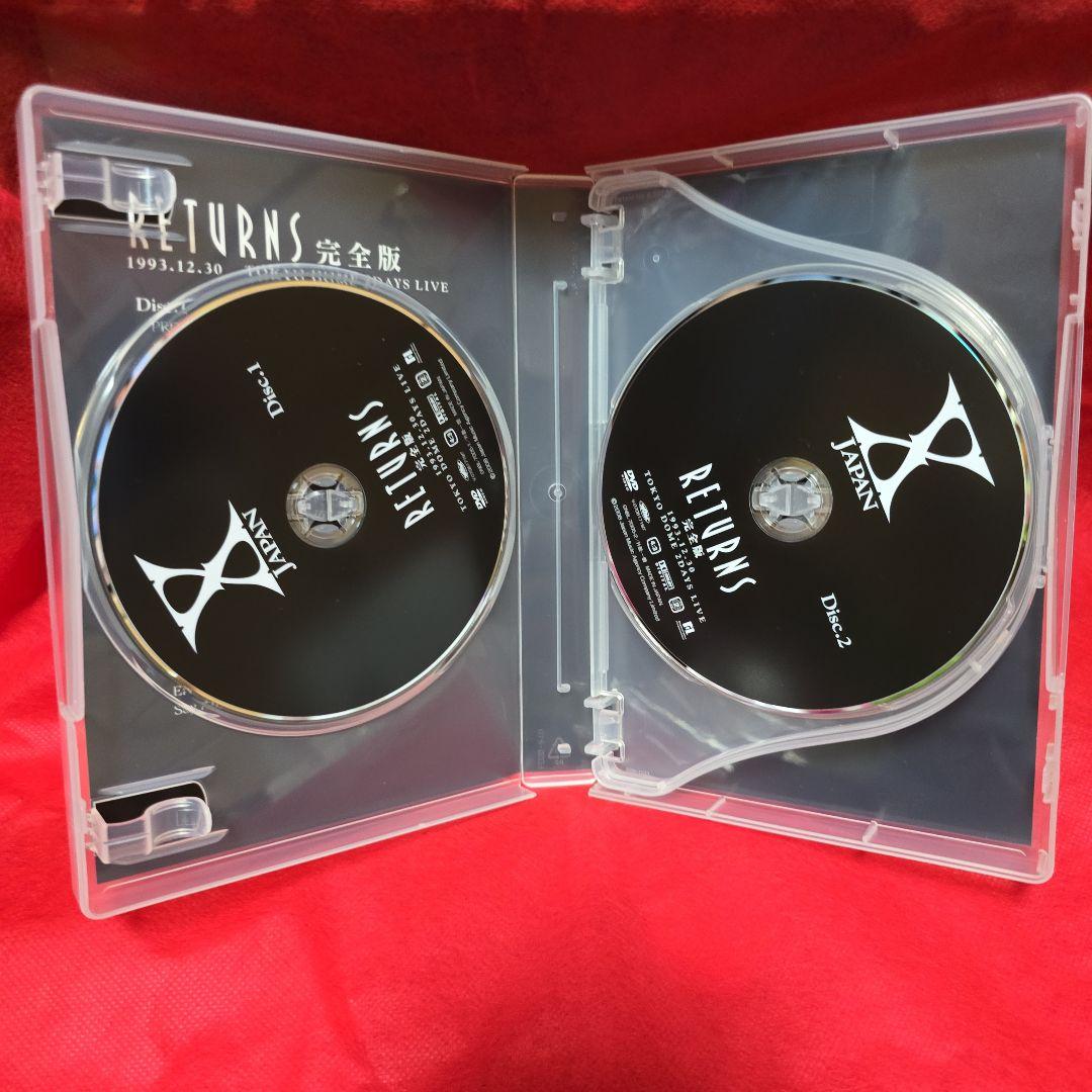 X JAPAN RETURNS 完全版 DVD-BOX