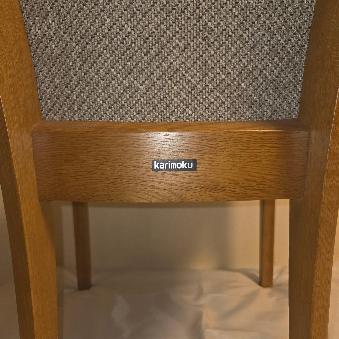 極美品 使用数回 定価9万 カリモク ダイニングチェア CT7800