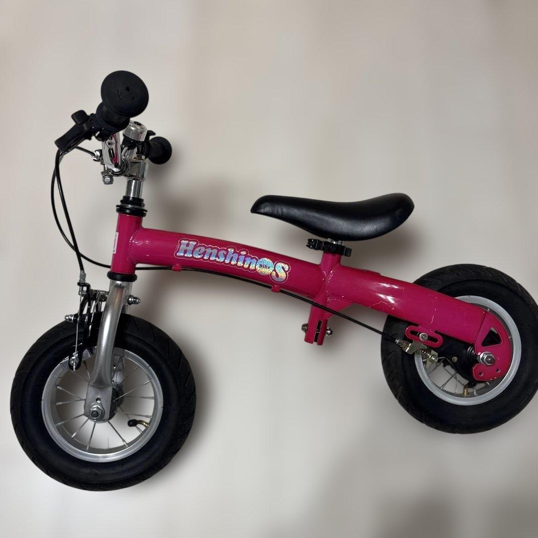 12インチ へんしんバイク ピンク Henshin Bike