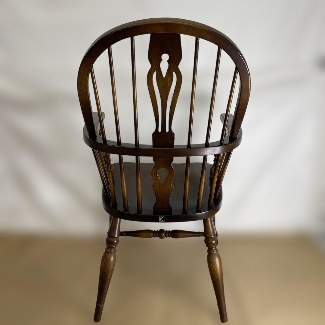 最終値下げ！ウインザーチェアー　キツツキ　国産　飛騨産業　04