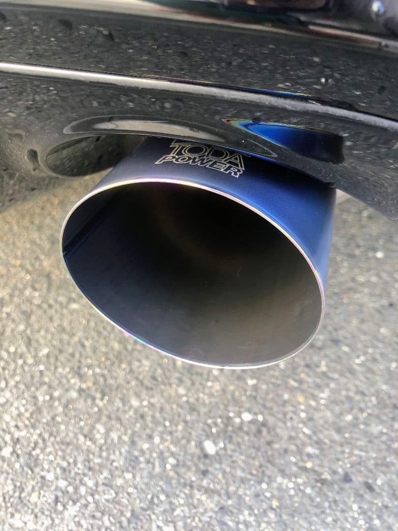 ※週末セール※FD2シビックTypeR 戸田ハイパワーチタンマフラーリアピース