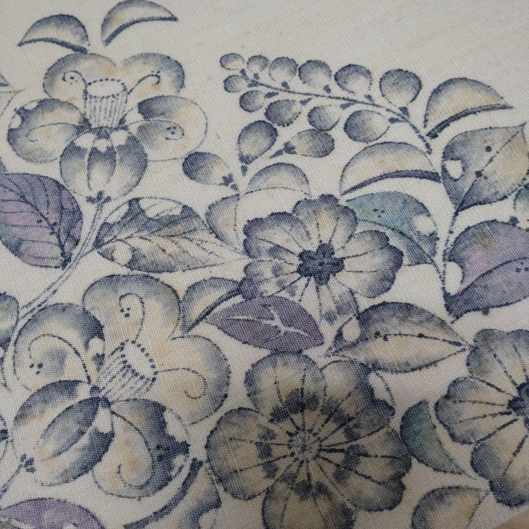 Ｍ*様 辻ヶ花♥訳あり格安スタート♥紬♥名古屋帯♥辻が花♥落款作家物