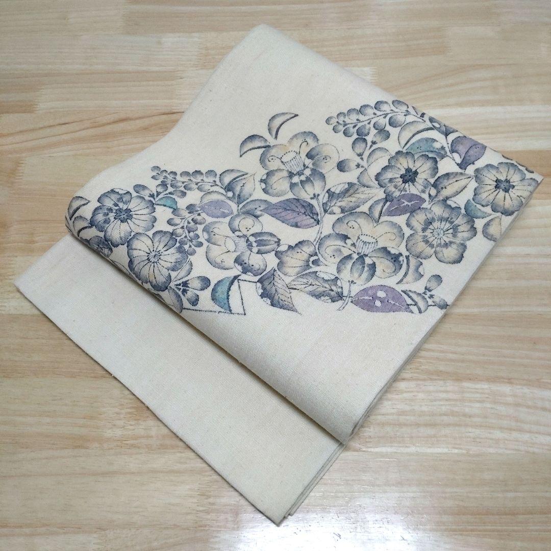 Ｍ*様 辻ヶ花♥訳あり格安スタート♥紬♥名古屋帯♥辻が花♥落款作家物