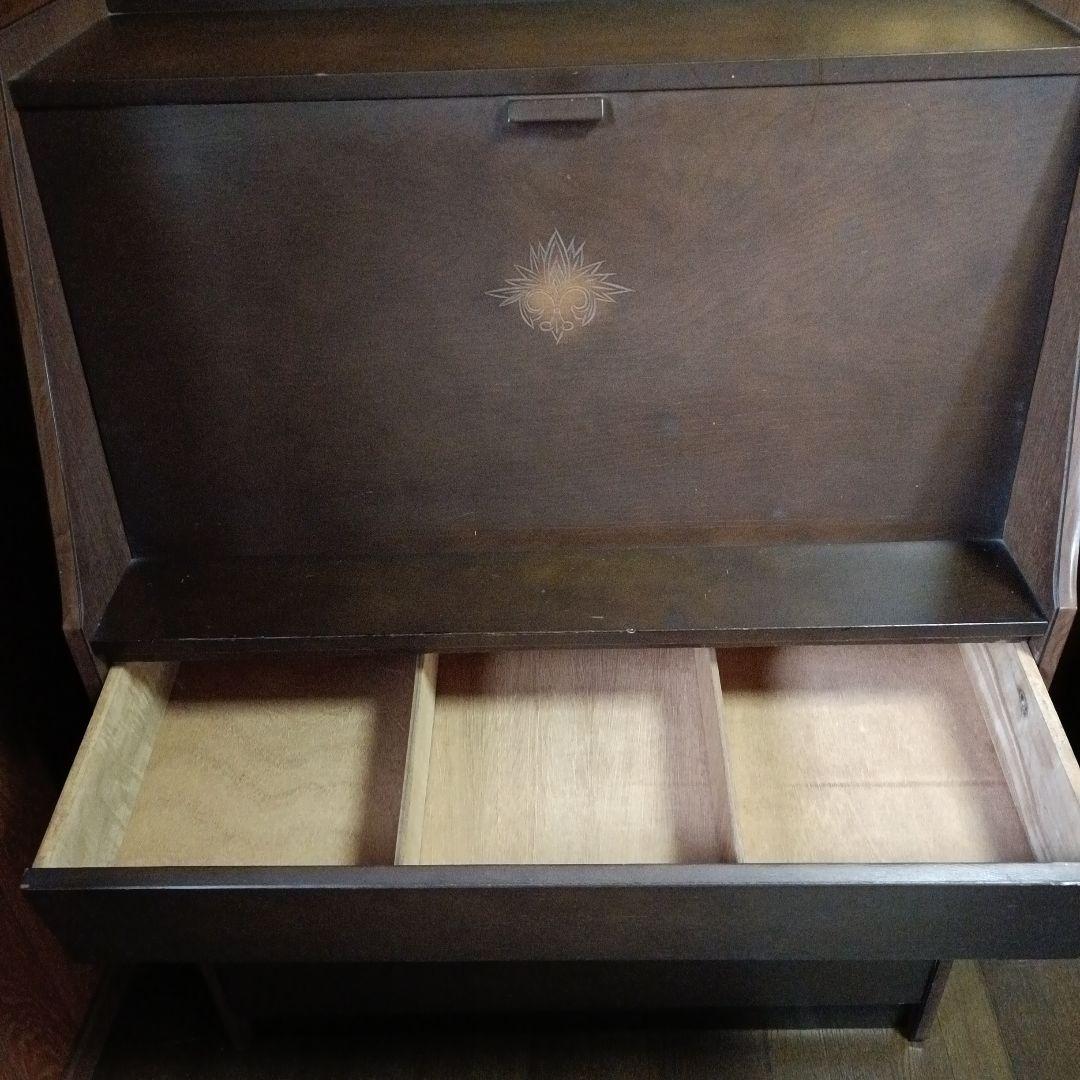 昭和レトロ　ライティングビューローデスク