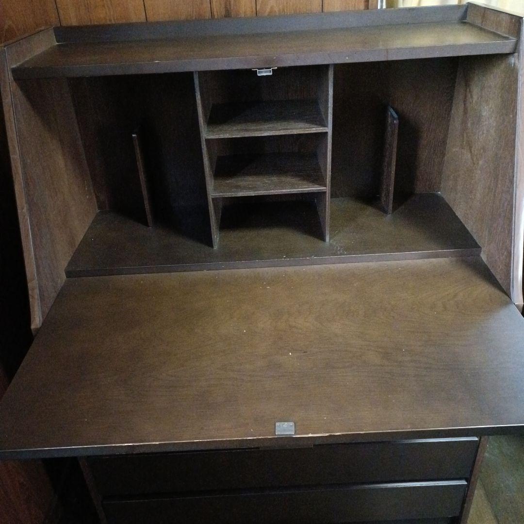 昭和レトロ　ライティングビューローデスク