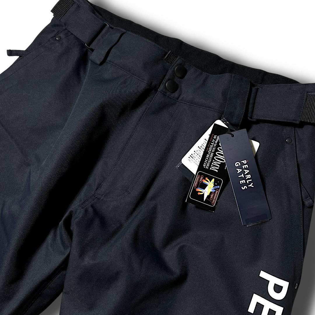 紺 パーリーゲイツ 定価3.9万 防汚防水防風 ストレッチ スノーウェア M