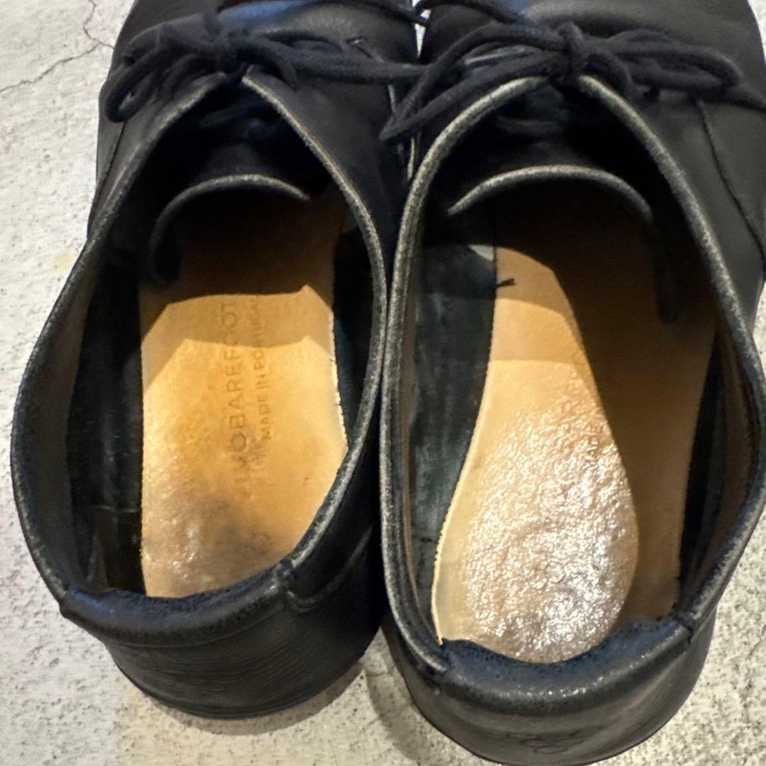 Vivobarefoot RAブラック レースアップシューズ size42