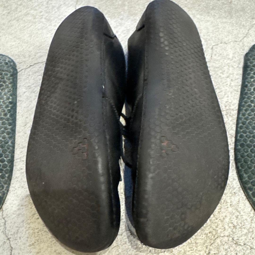 Vivobarefoot RAブラック レースアップシューズ size42