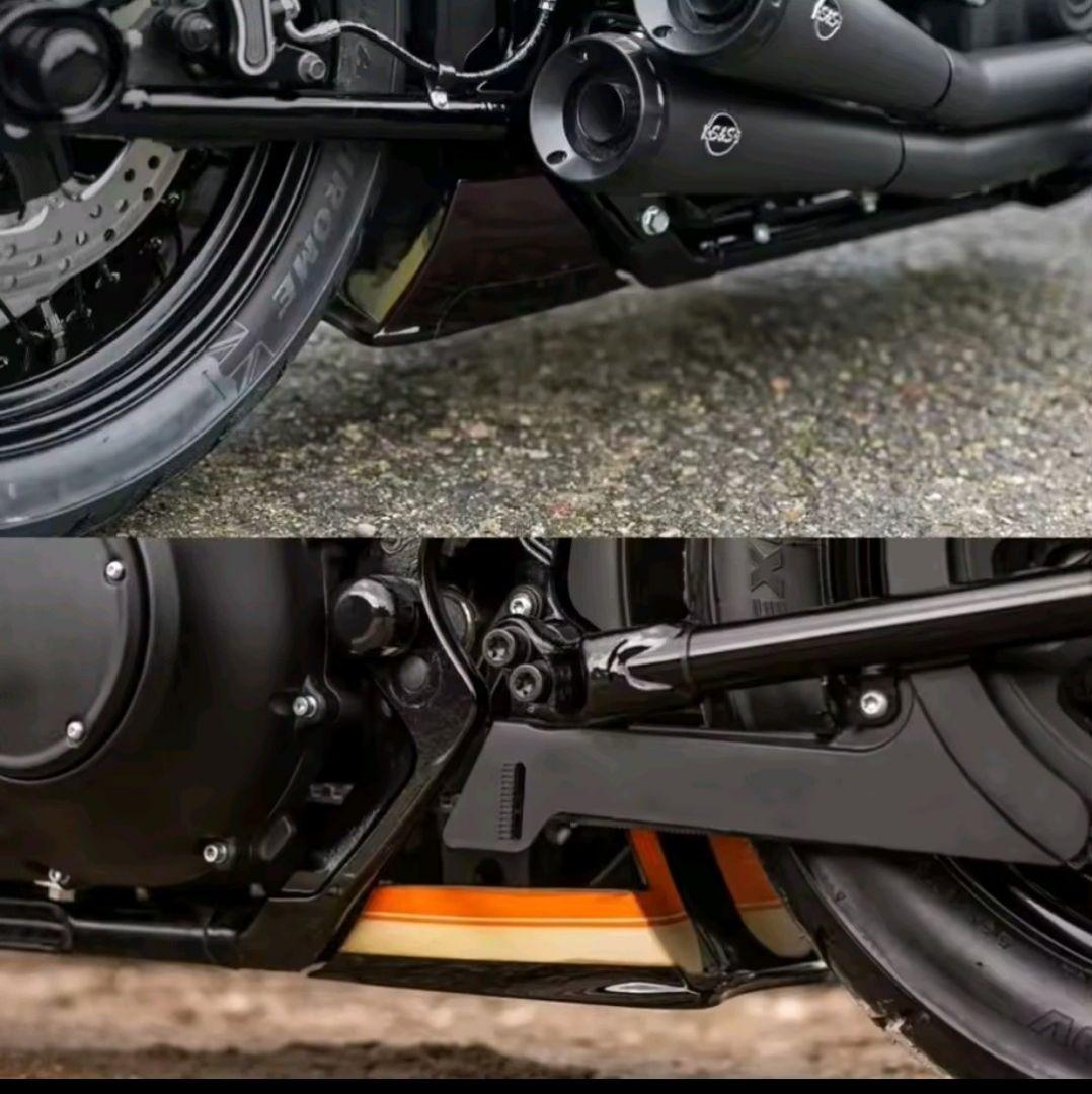 ソフテイル バックフレームスポイラー