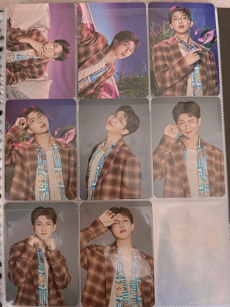 BTS ナムジュン RM うちわ ミニフォト