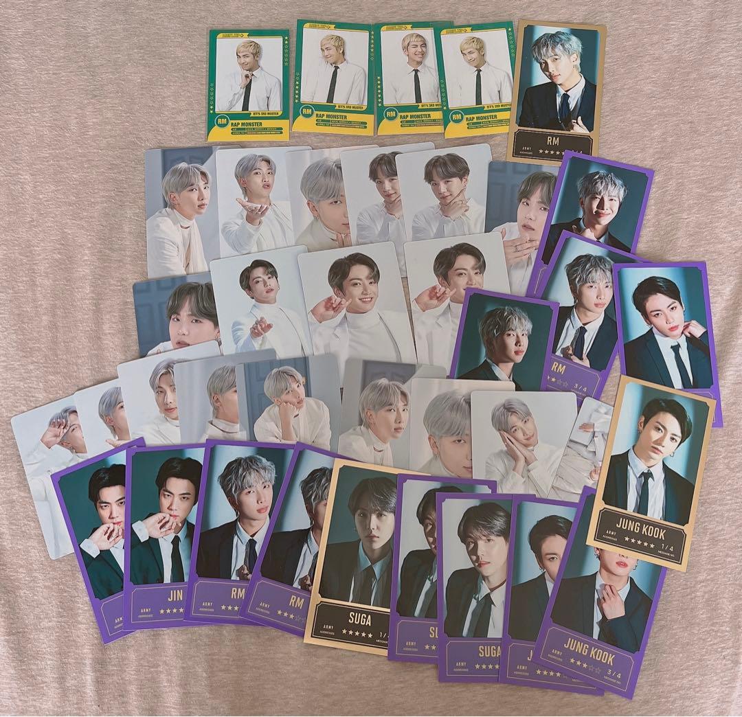 BTS ナムジュン RM うちわ ミニフォト