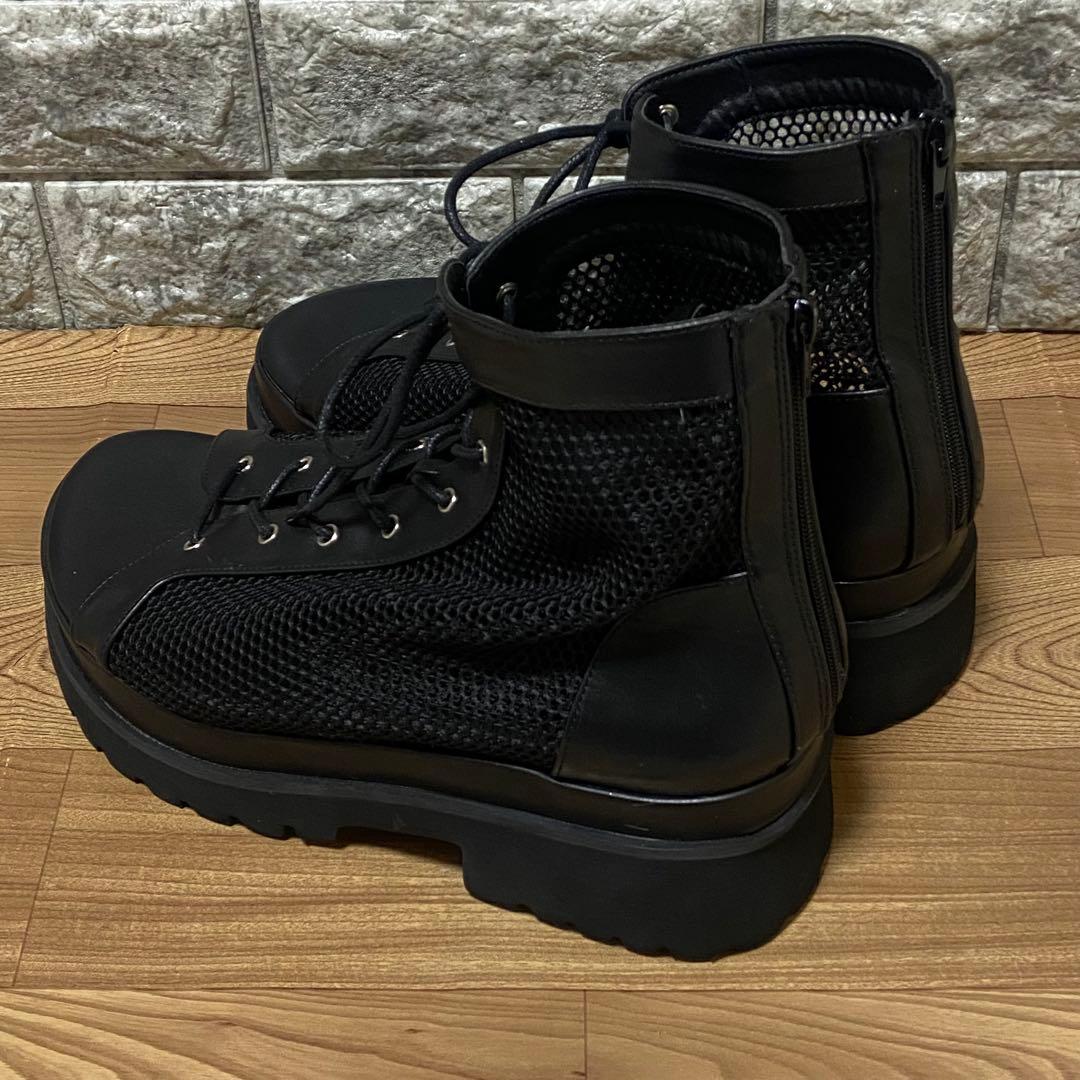 新品未使用　Ellno Loset エルノロゼット　メッシュブーツサンダル