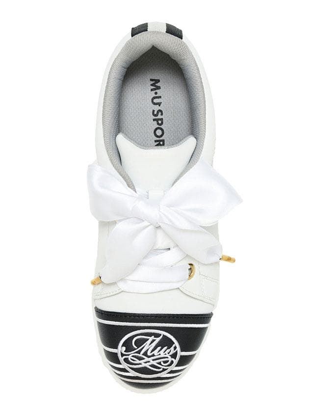 M・U SPORTS リボンシューレーススパイクレスシューズ　703H6600