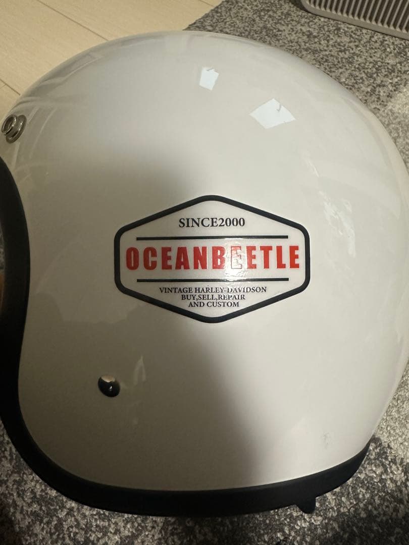 ニック　OCEANBEETLE LACヘルメット XLサイズ ホワイト