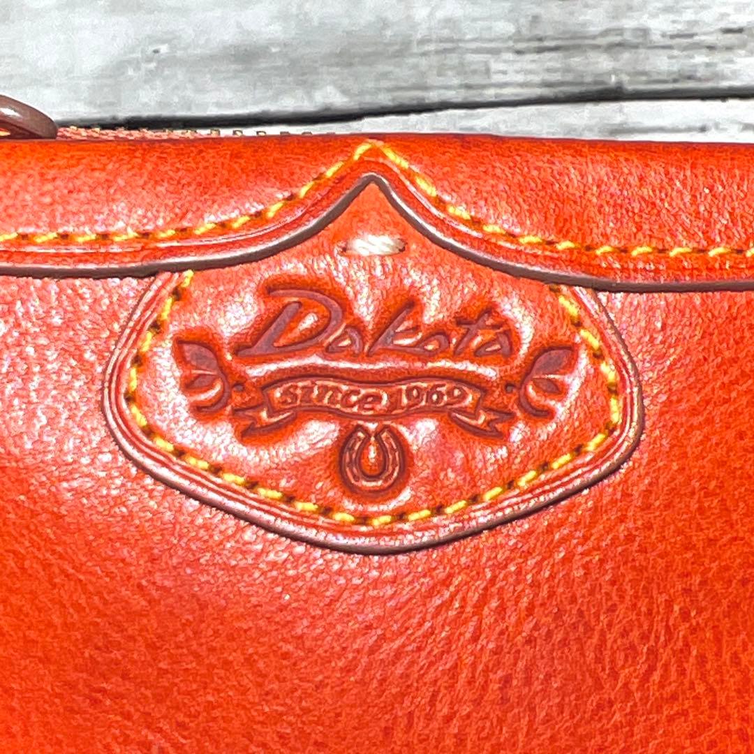 くまちゃん✨Dakotaダコタ 二つ折り長財布ハーヴェスト本革多収納レザー