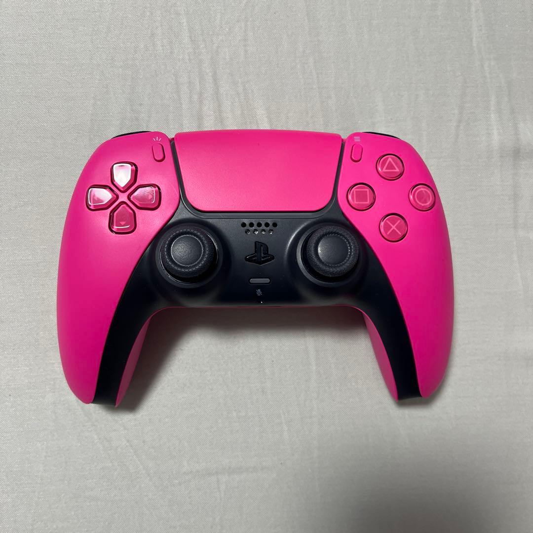 【極美品】PS5 DualSense ワイヤレスコントローラー ノヴァピンク