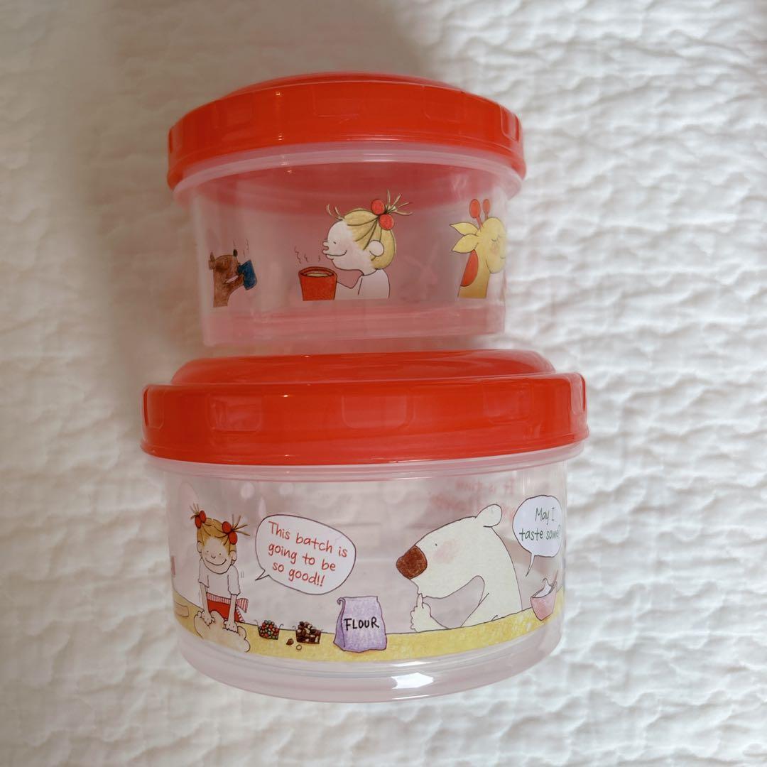 COCOちゃん　ココちゃん　お弁当箱　ラウンドコンテナ　シール容器　まとめ売り