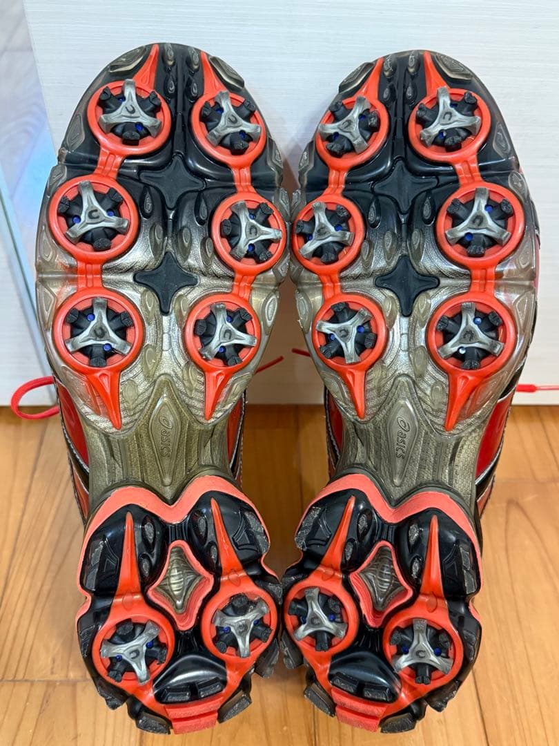 試着のみ　28㎝ アシックス ゲルエース エナメル　ゴルフ シューズ