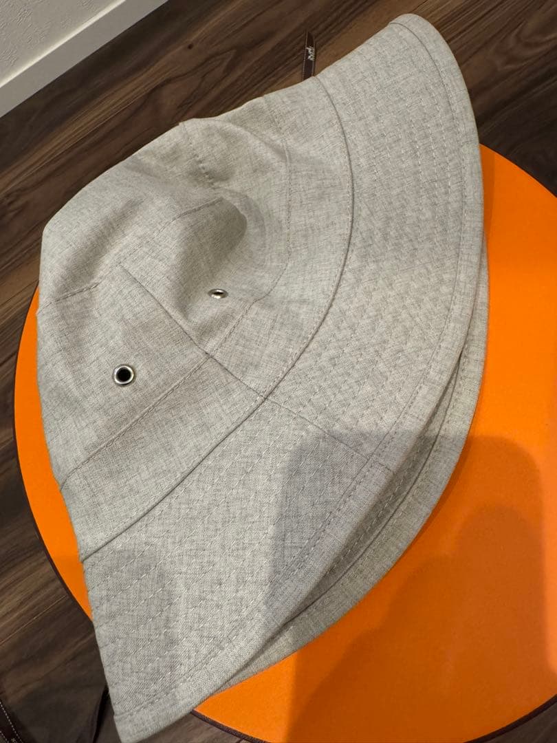 【新品未使用】HERMES エルメス　バケットハット　帽子　バケハ　58