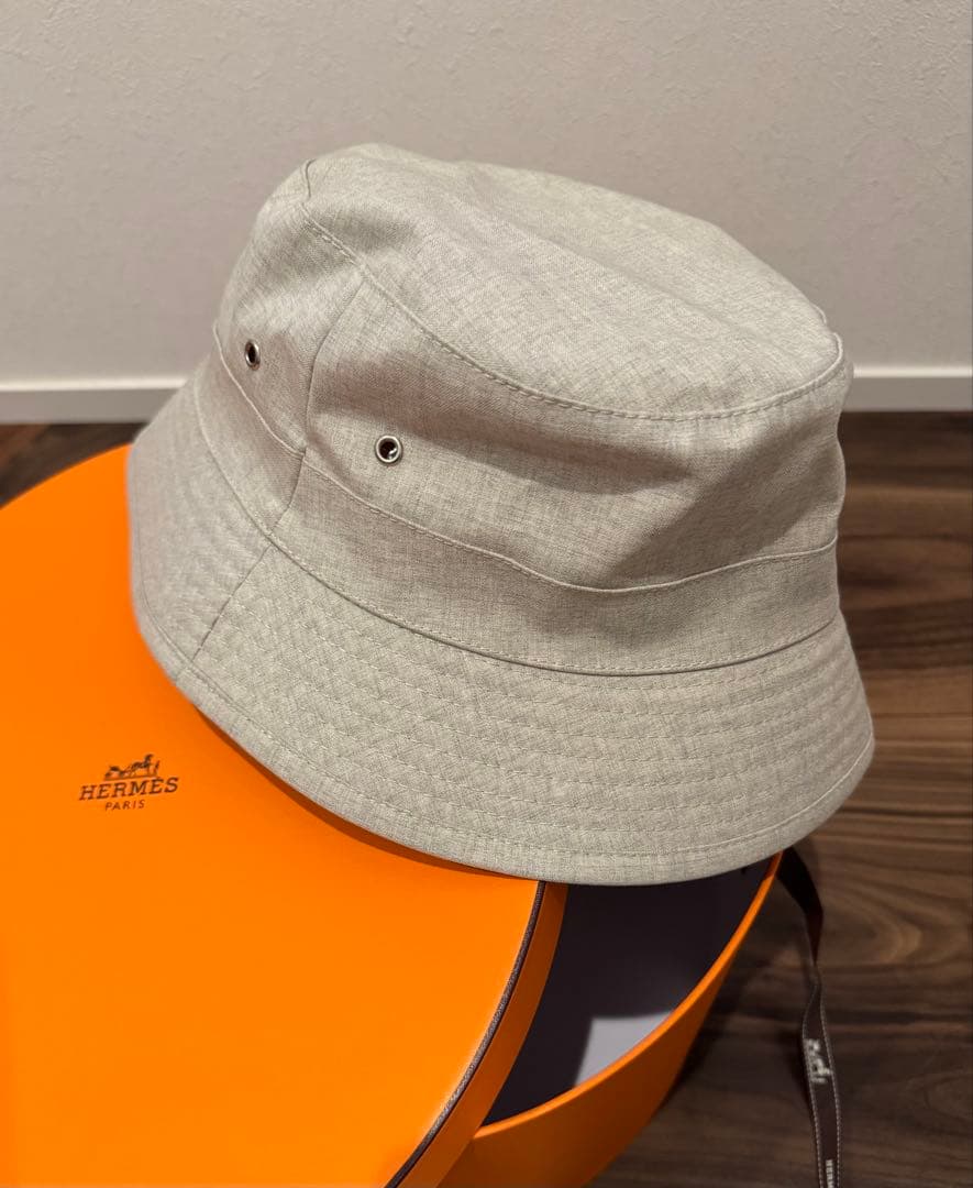 【新品未使用】HERMES エルメス　バケットハット　帽子　バケハ　58