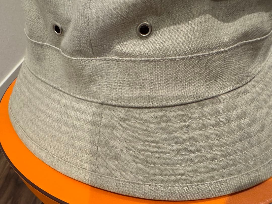 【新品未使用】HERMES エルメス　バケットハット　帽子　バケハ　58