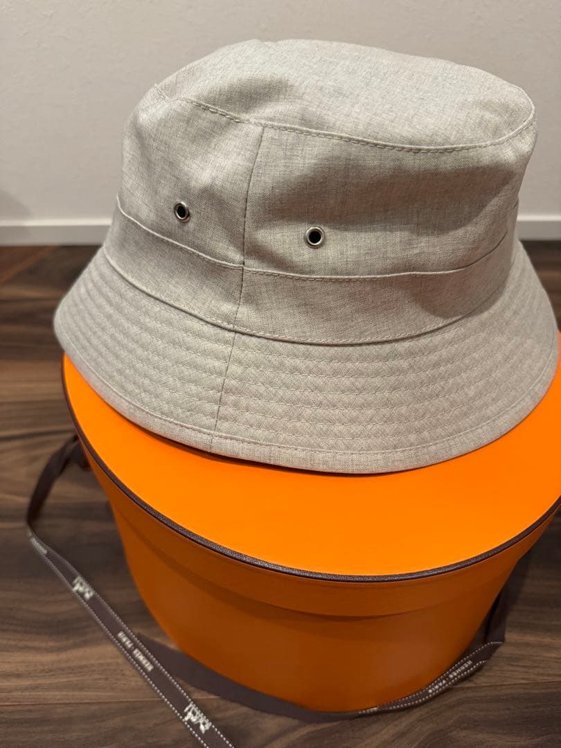 【新品未使用】HERMES エルメス　バケットハット　帽子　バケハ　58