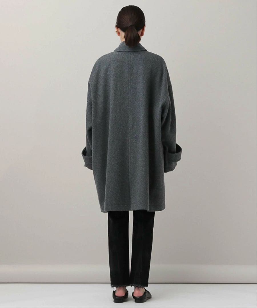 日曜値下げ！Curensologyカレンソロジーメルトンスタンドカラーコート