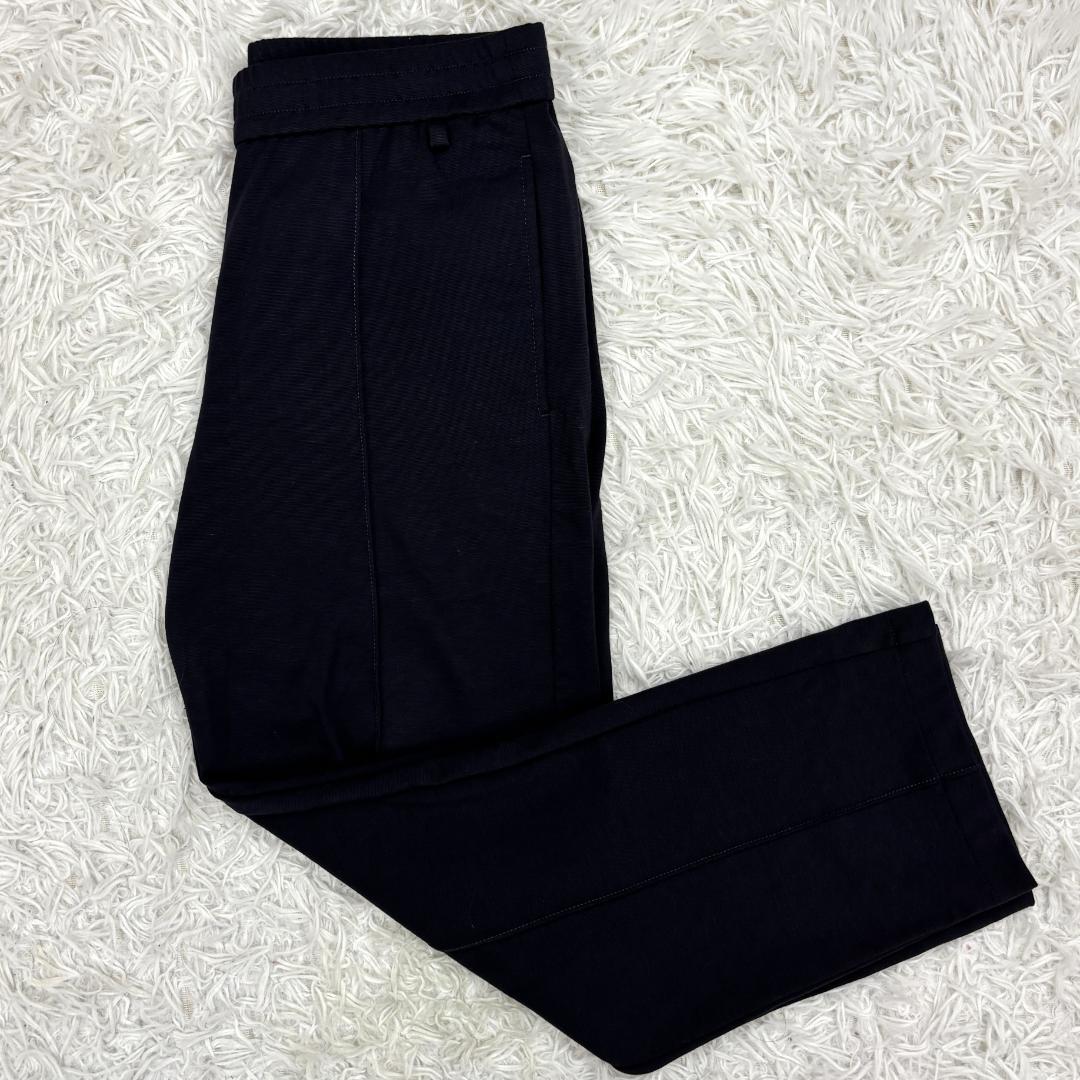 エンポリオアルマーニ　ストレッチ　ロゴプレート　セットアップスーツ　ネイビー