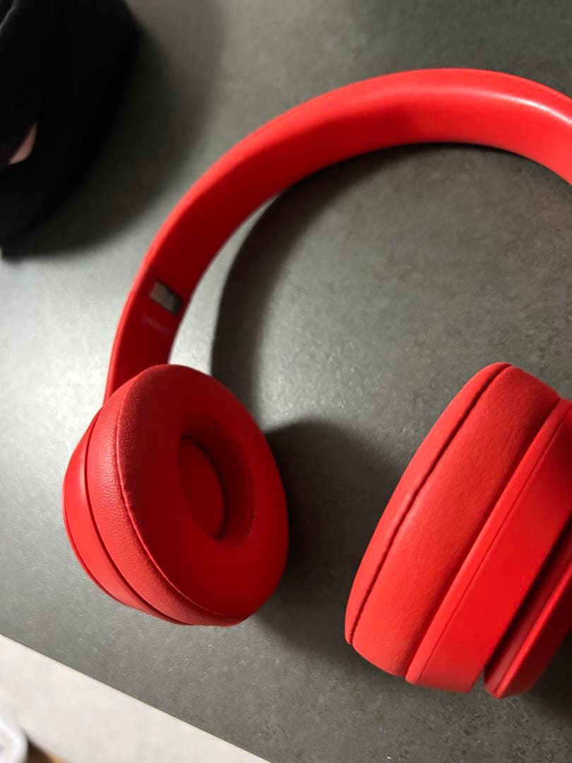BEATS SOLO3 ワイヤレスヘッドホン レッド