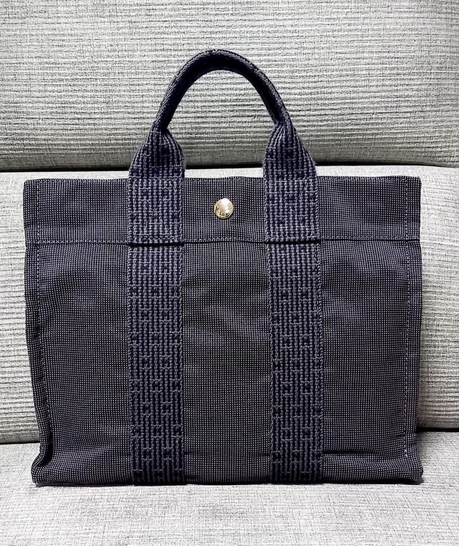 【美品】エルメス HERMES エールライン トートバックPM
