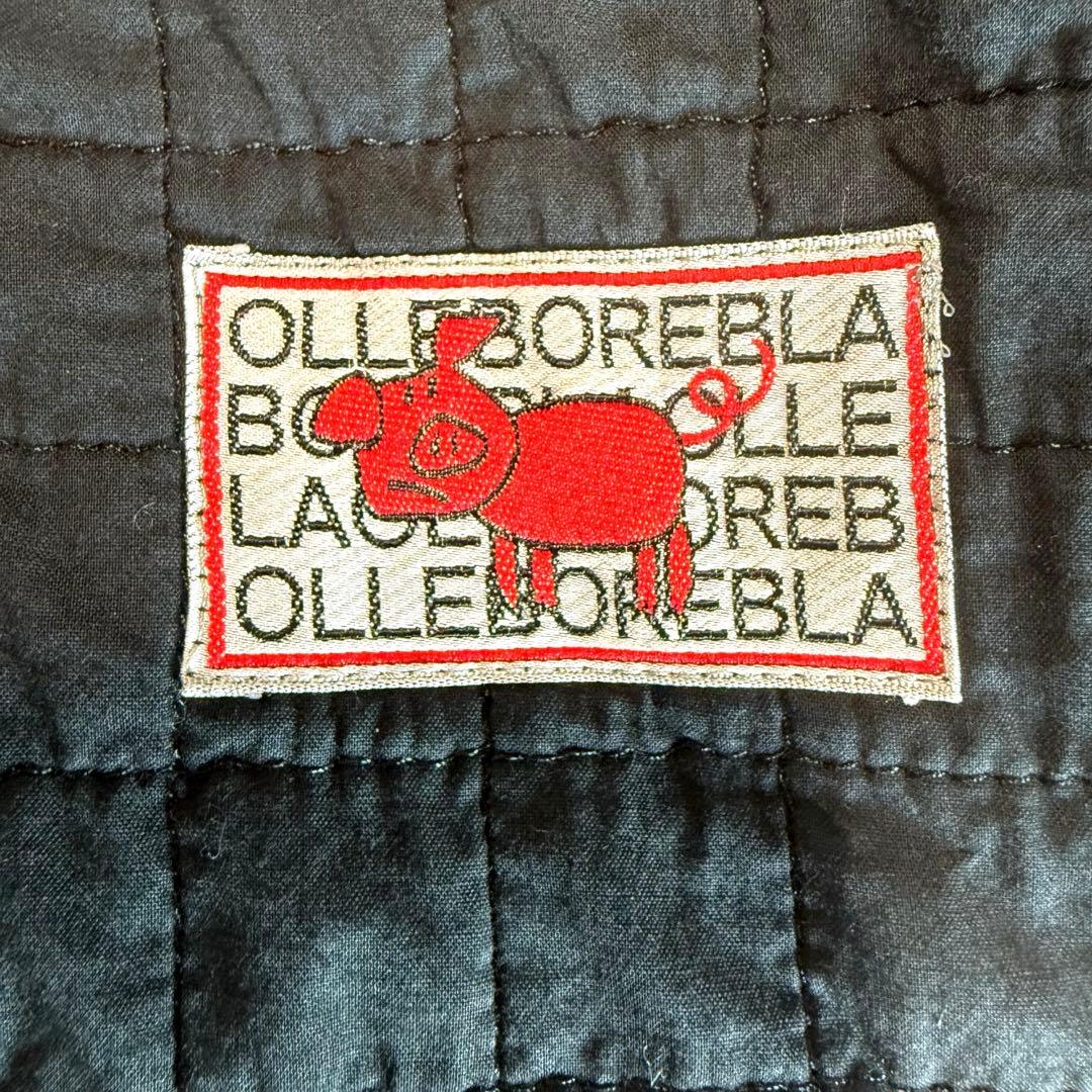 アルベロベロ リバーシブル キルティング フード付き ベスト ぶたさん 2way