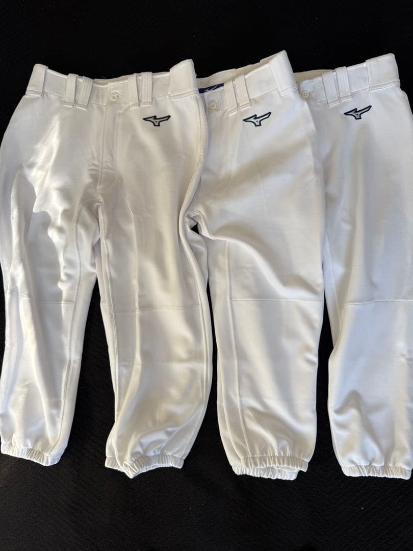 ⭐︎未使用⭐︎ミズノ ユニフォームパンツ ホワイト　バラ売り可