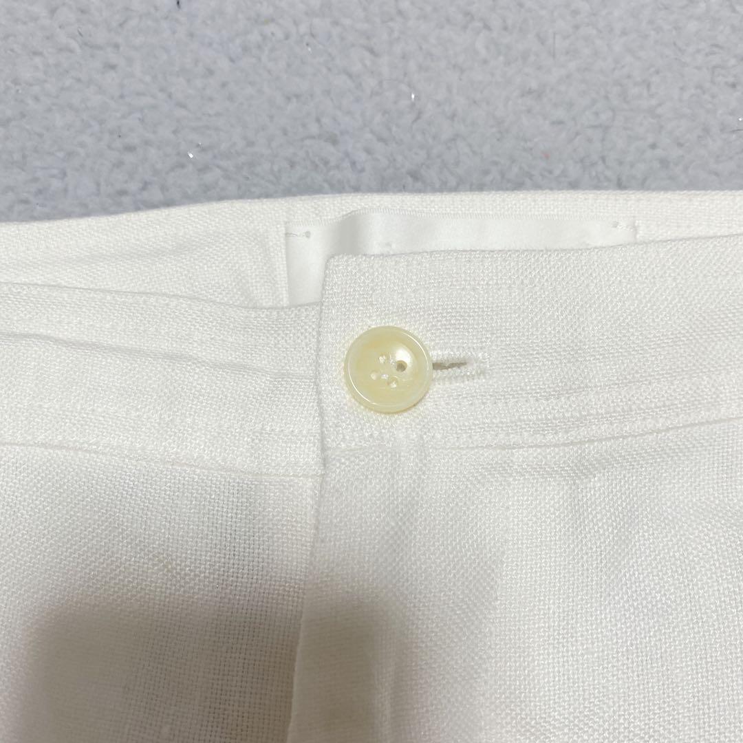 未使用品【イントゥーカ】リネンパンツ 麻 サルエルパンツ 日本製 春夏秋