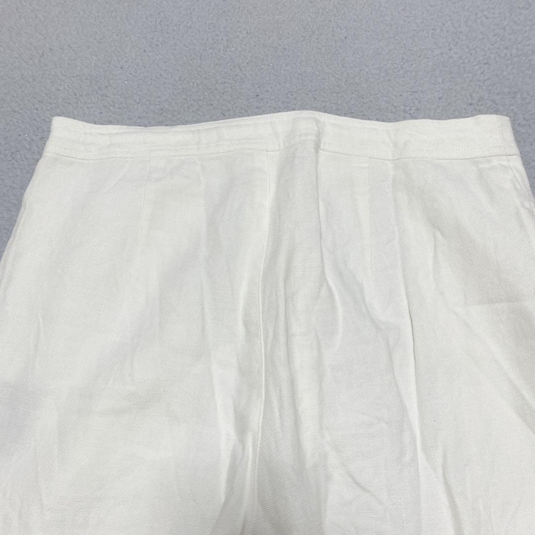 未使用品【イントゥーカ】リネンパンツ 麻 サルエルパンツ 日本製 春夏秋