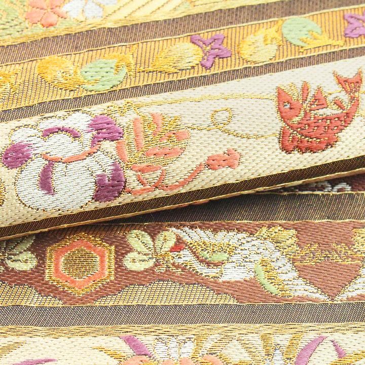 西陣織の名門【京藝】　入学園式・ご結婚式・お茶会にも…　最高級のフォーマル袋帯