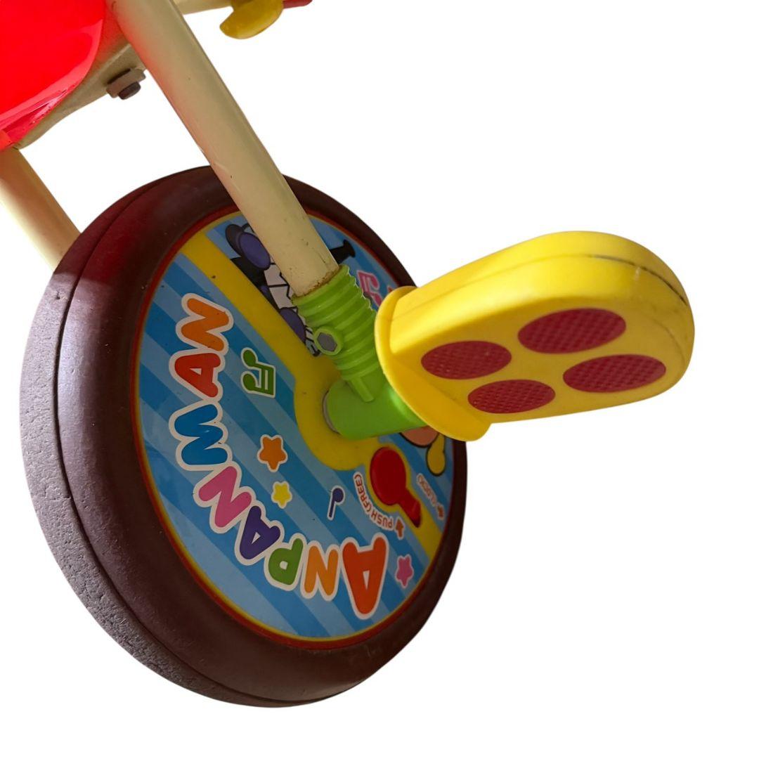 【アンパンマン】 三輪車 それいけ！アンパンマン デラックスII レッド 赤