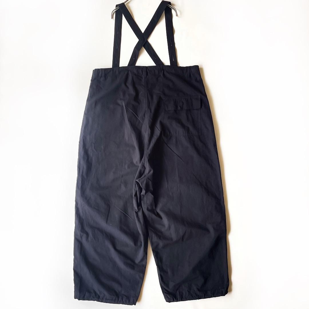 ジャーナルスタンダードラックス　CLポプワッシャー サスペンダーパンツ　 黒⭐︎
